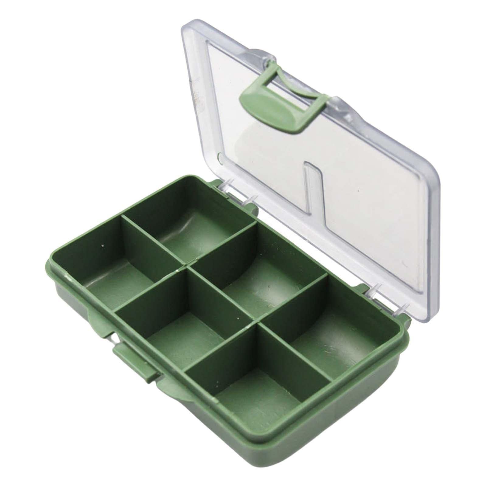 Bavokon 6 Grids Fishing Lure Box, Fishing Tackle Storage Tray, Tackle Box Organizers And Storage, Fish Tackle Storage Tray Organizer For Fishing Accessories