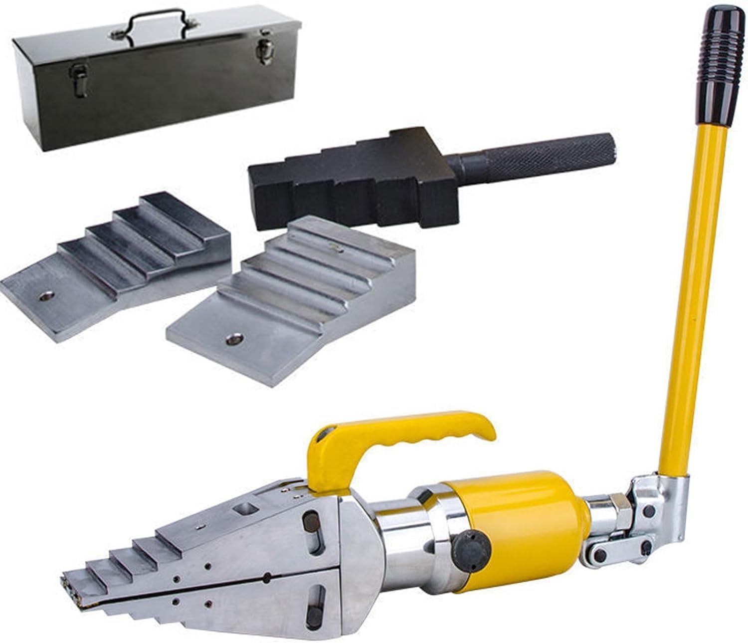 GYKOZY Hydraulic Flange Separator Tool, 81mm Flange Spreader with 6mm Tip Thickness, Durables Expander for Pipe Repair and Separation