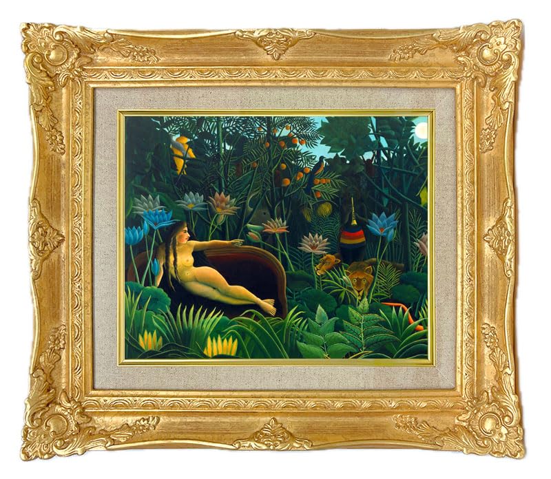 Amazon.co.jp: 世界の名画 ルソー 夢 ジクレーキャンバス複製画F3号