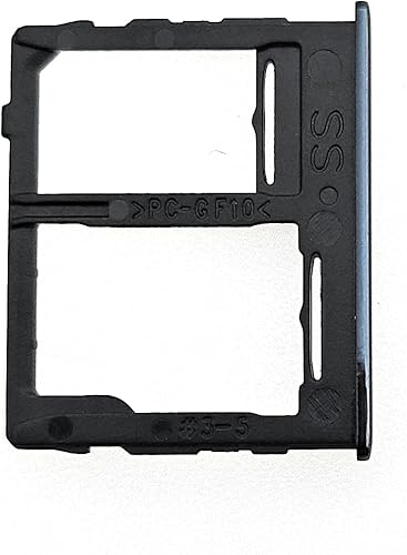Miniatura 4 de Bandeja de tarjeta SIM individual Reemplazo del soporte de ranura SD para Samsung Galaxy A32 5G SM-A326U A326U1 S326DL A326W (negro)
