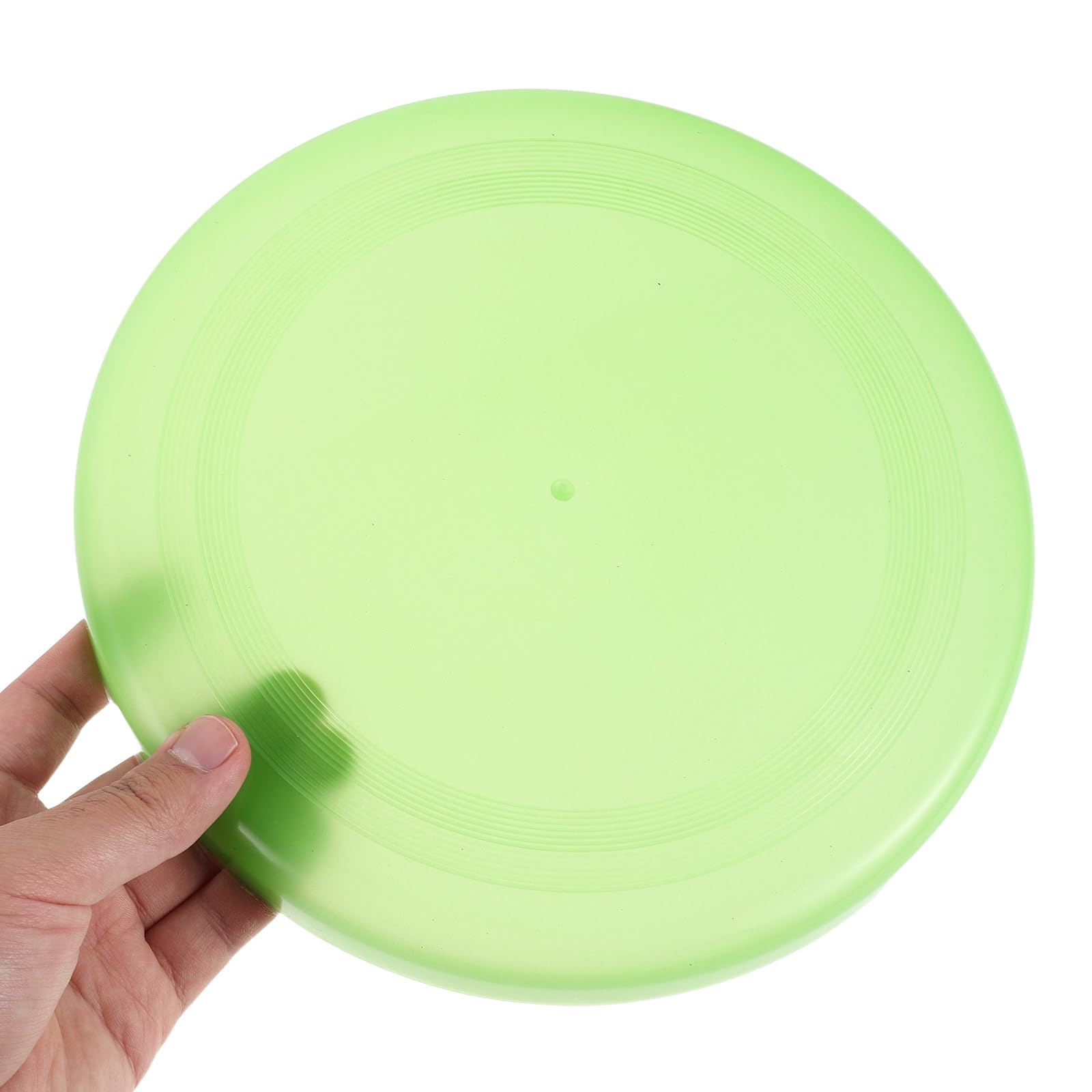 Alipis Lot de 10 disques Volants de Sport - Fournitures pour activités de Plein air en Famille - Soucoupe Volante en Plastique colorée - Jouets Ronds en Plastique de 23 cm pour Jeux de Plage