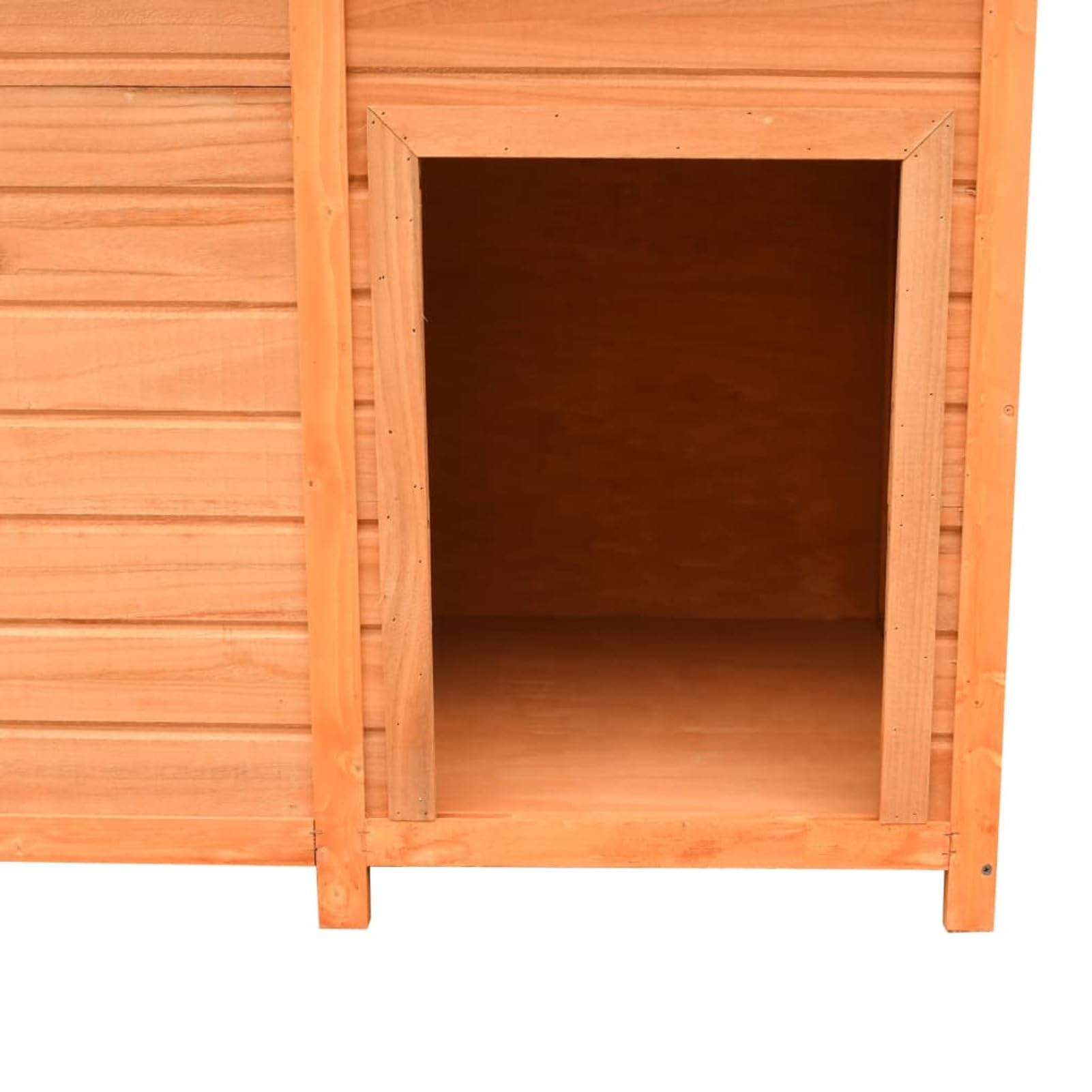 Homgoday Gabbia per cani in legno di pino massiccio e abete, 120 x 77 x 86 cm, per interni ed esterni, cuccia per animali domestici e articoli per animali domestici