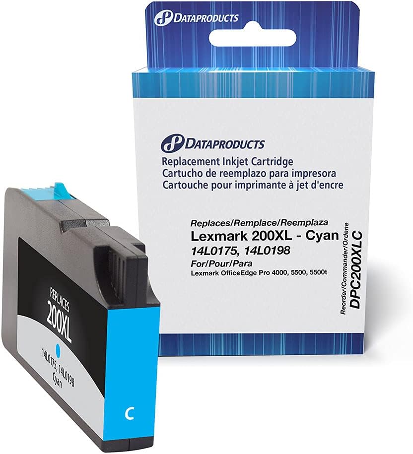 Dataproducts DPC100XLCMY Remanufactured Cyan, Magenta, Yellow Multi-Pack Inkjet Cartridges for Lexmark