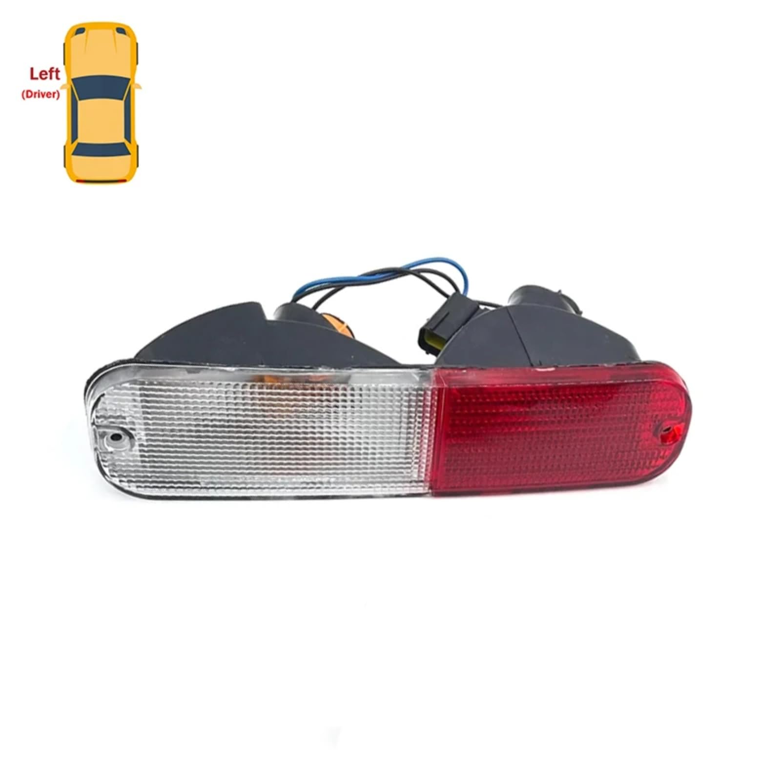 Riflettore Paraurti Compatibile Con Land Per Rover Per Freelander I 2002 2003 Paraurti Posteriore Auto Riflettore Indicatore Direzione Freno Retromarcia Lampada XFB000280 XFB000290(2pcs)