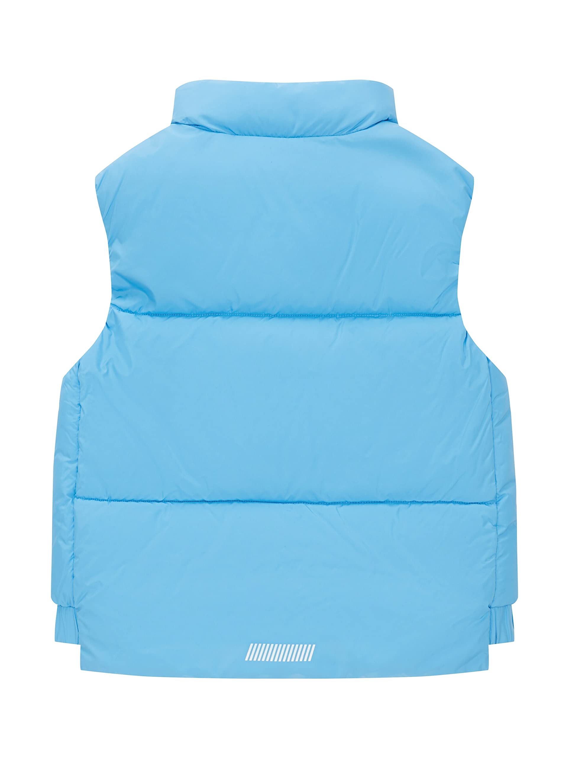 TOM TAILOR Chłopcy Kamizelka 1035070, 18395 - Rainy Sky Blue, 128-134