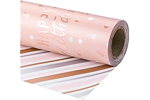 Celebrate Her 1st Birthday: Reversible Gift Wrap for Girls