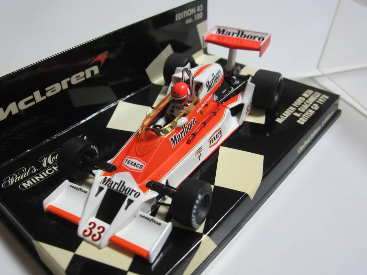 Amazon | PMA ミニチャンプス 1/43 マクラーレン M26 1978年イギリスGP