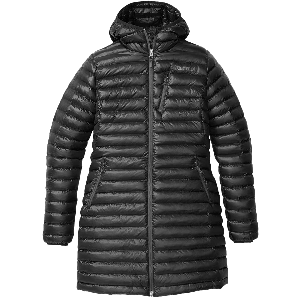 Marmot Wm's L Avant Featherless Hoody Insulated Jacket, Warm Outdoor Coat, Water Repellent Anorak, Windproof - Black, M