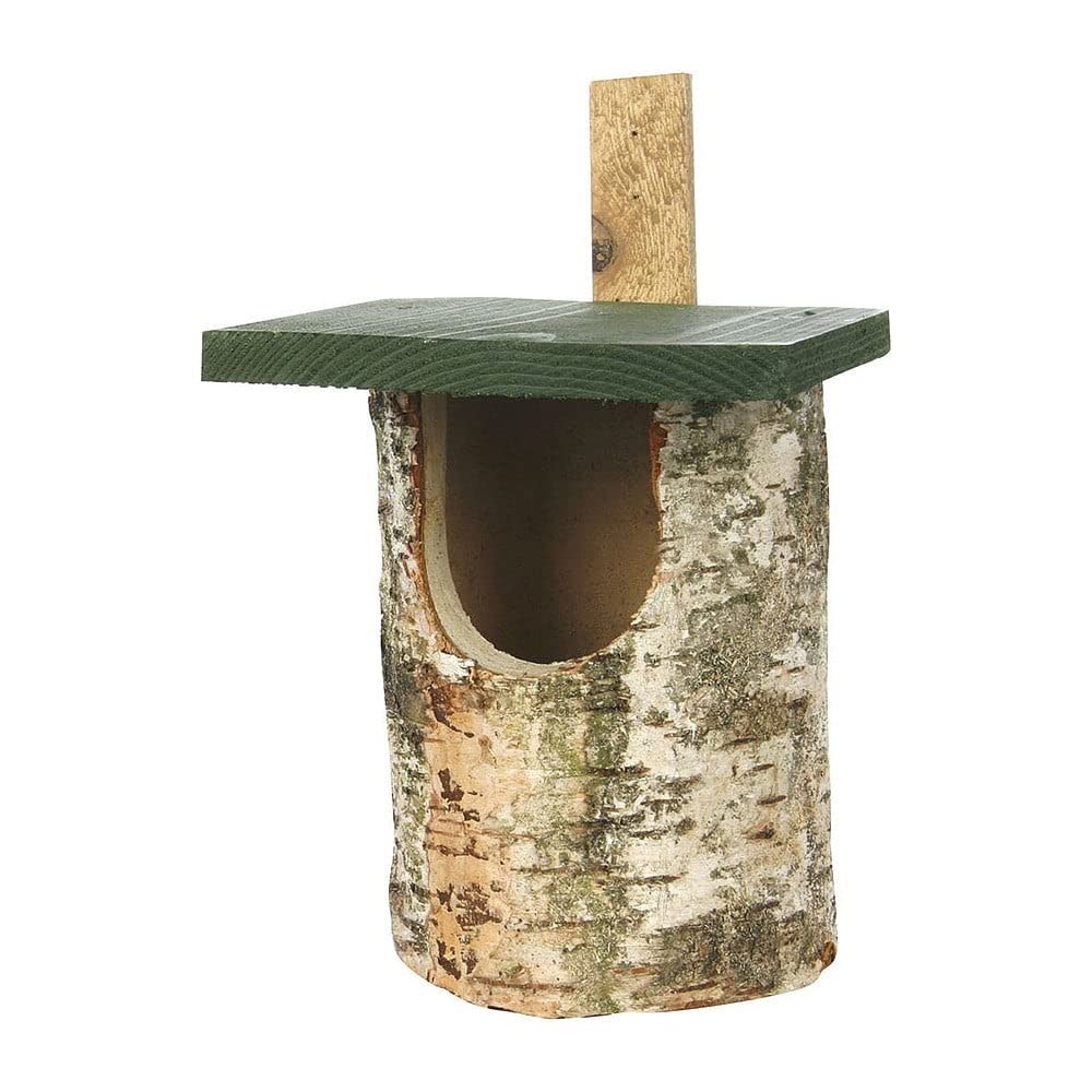 National Trust Birch Log Open Nest Box