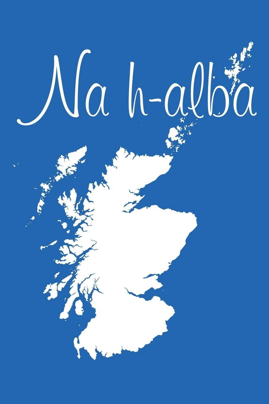 Na h-alba - Azure Blue 101 - Lined Notebook with Margins - 6X9: 101 Pages, Medium Ruled, 6 x 9 Journal, Soft Cover