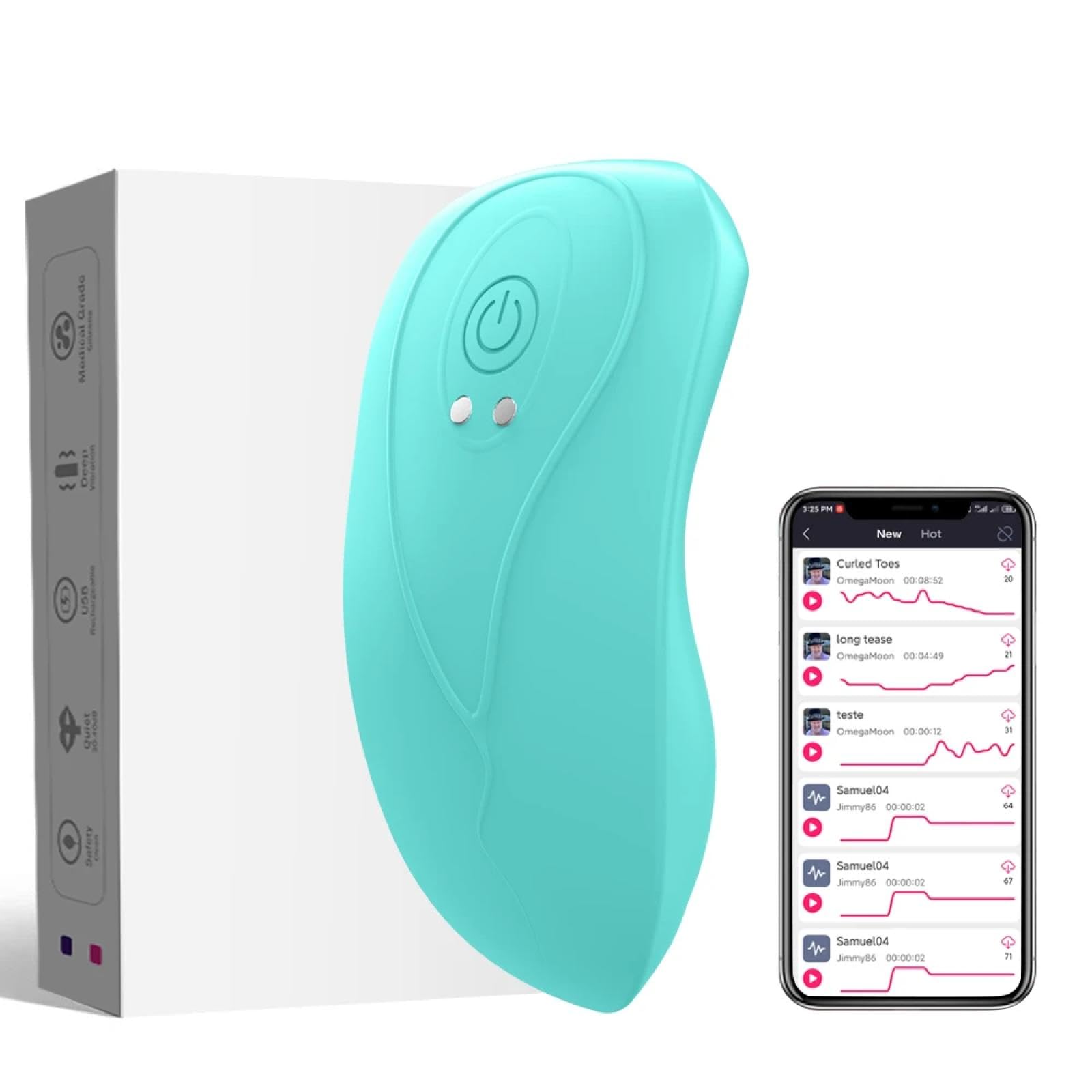 Vibromasseur télécommandé par application avec modes de vibration intenses - 6