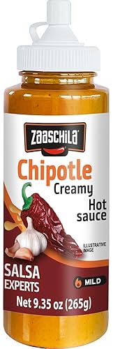 Zaaschila Salsa cremosa Chipotle 9.35oz (265g) disponible en Yaxa Costa Rica