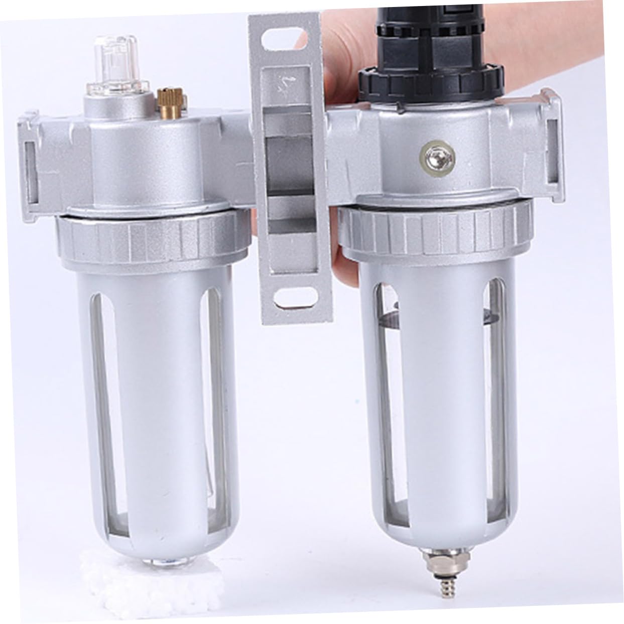 Regolatore Di Pressione Aria Con Separatore Scarico Automatico Per e Strumenti Pneumatici