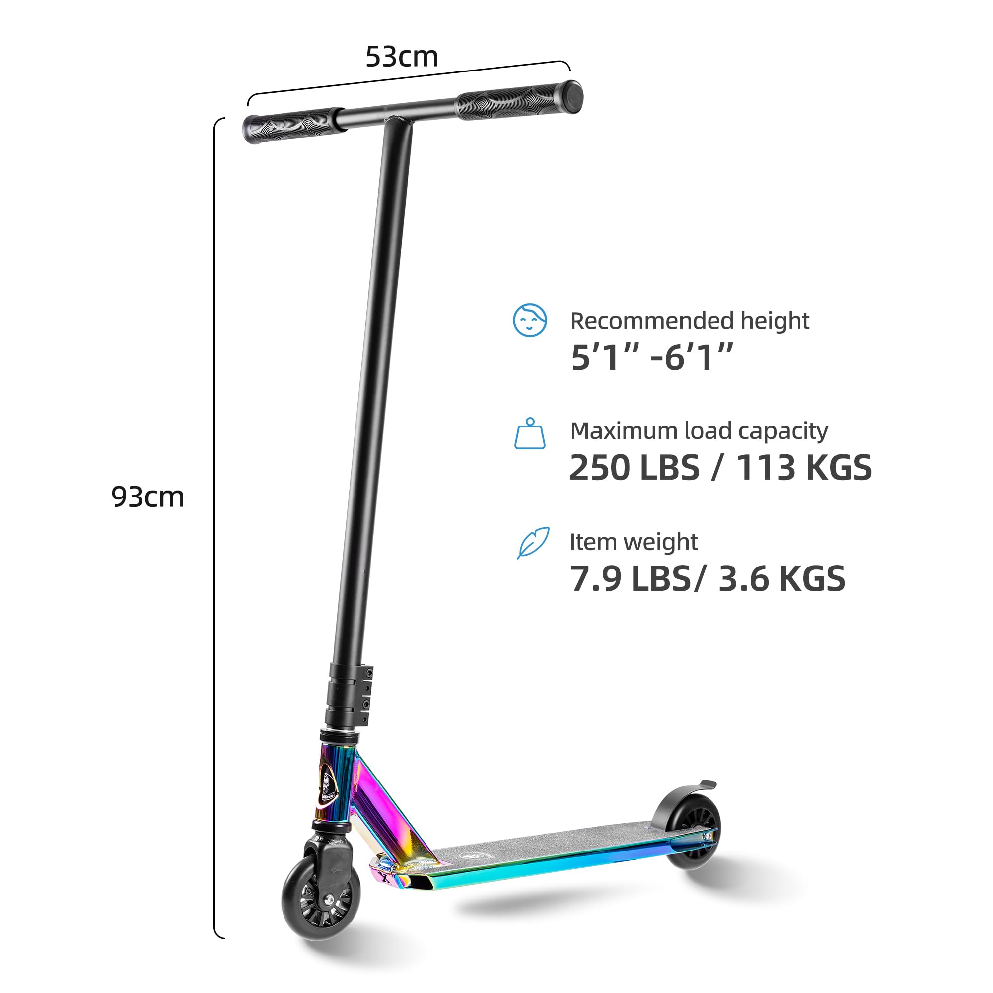 Pro Scooters for Kids 8 +, Teens and Adults | Two Different