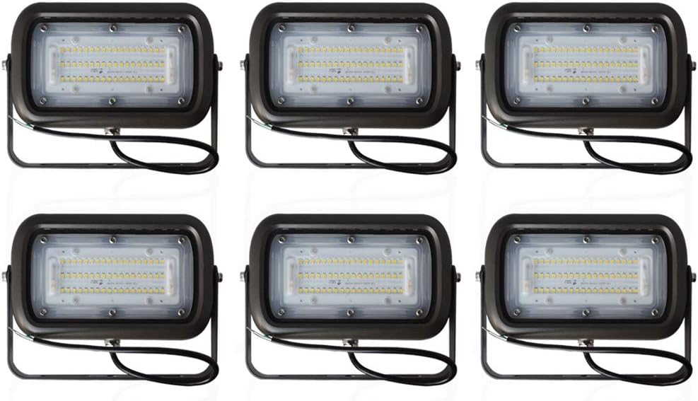 LED Outdoor Landscape Light, 15 Watt Wide Flood (100W Equivalent), 1500 Lumens, 5000K (Daylight), IP65 Waterproof, 120-277v, UL & DLC – Bracket Mount – 5 Year Warranty