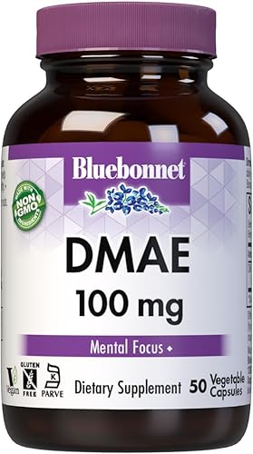 BlueBonnet Nutrición DMAE 100 mg, 50 unidades