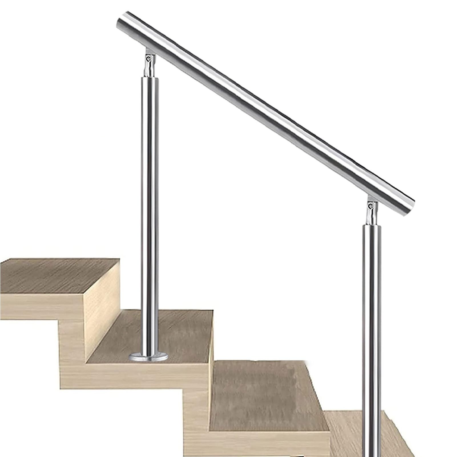 Kit de rampe d'escalier pour éviter les chutes sur marches en béton glissantes