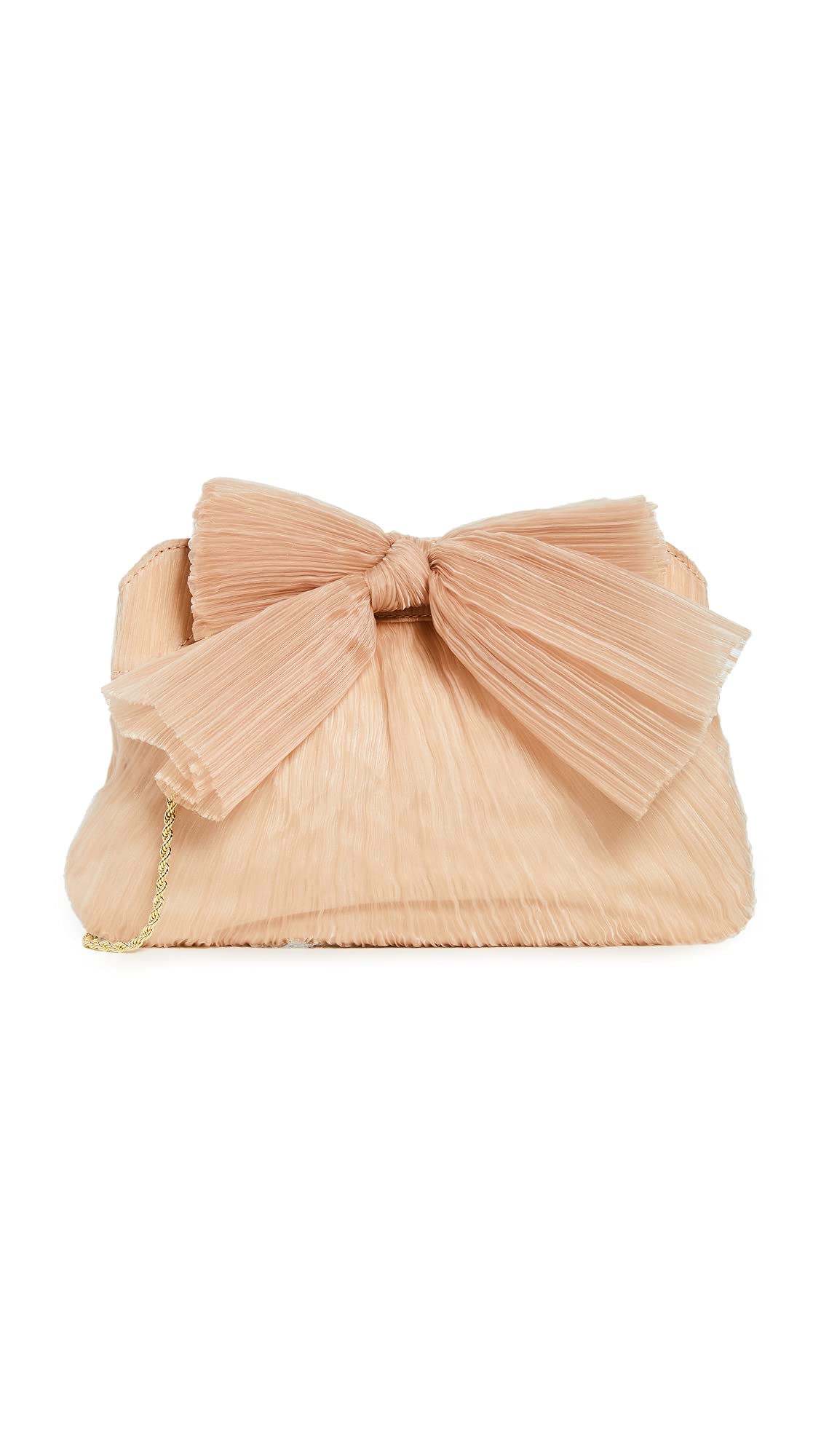 Loeffler RandallWomen's Rayne Pleated Frame Clutch with Bow