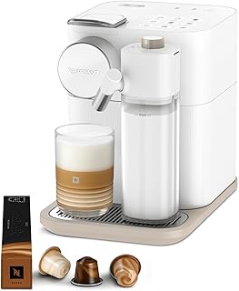 De'Longhi Nespresso Gran Lattissima EN640.W, Macchina per Caffè Automatica, Macchina per Caffè a Capsule, Schiumatura Auto...