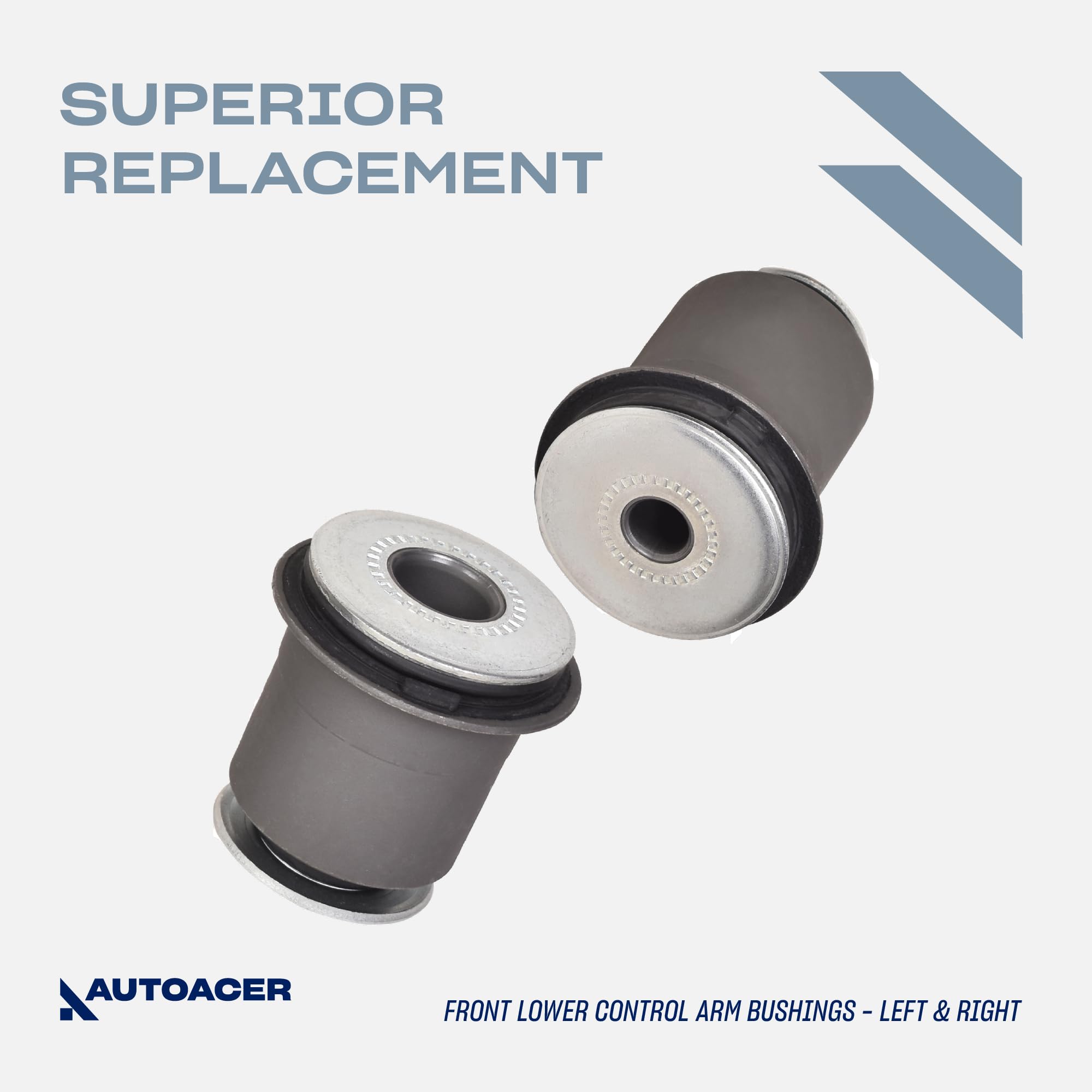 AUTOACER - 8 piece Complete Front Upper & Lower Control Arm