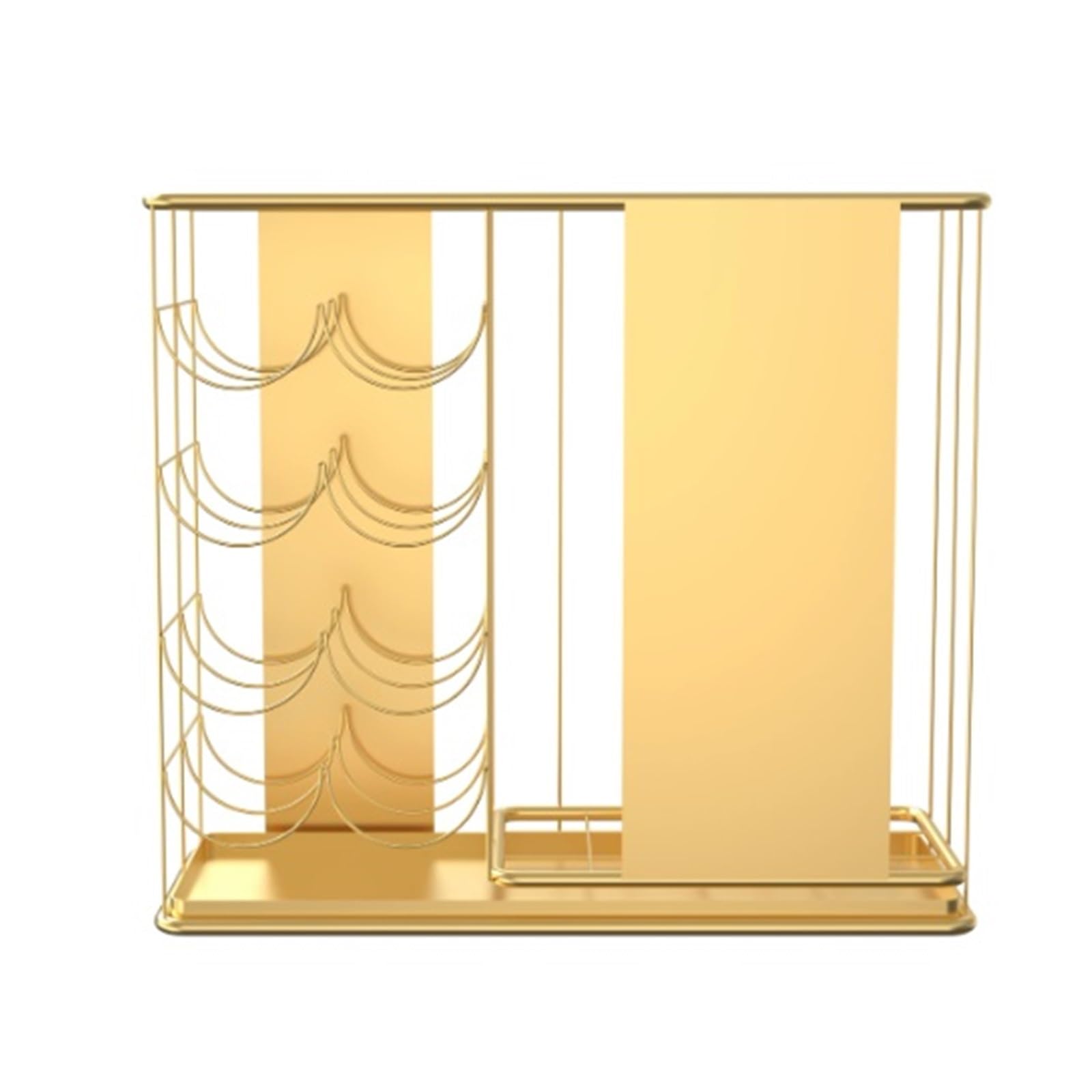 CFY652 Umbrella rack Umbrella Stands For Homes And Hotel Lobbies, As Well As Creative Storage Racks For Commercial Classrooms Office(Gold,Large)
