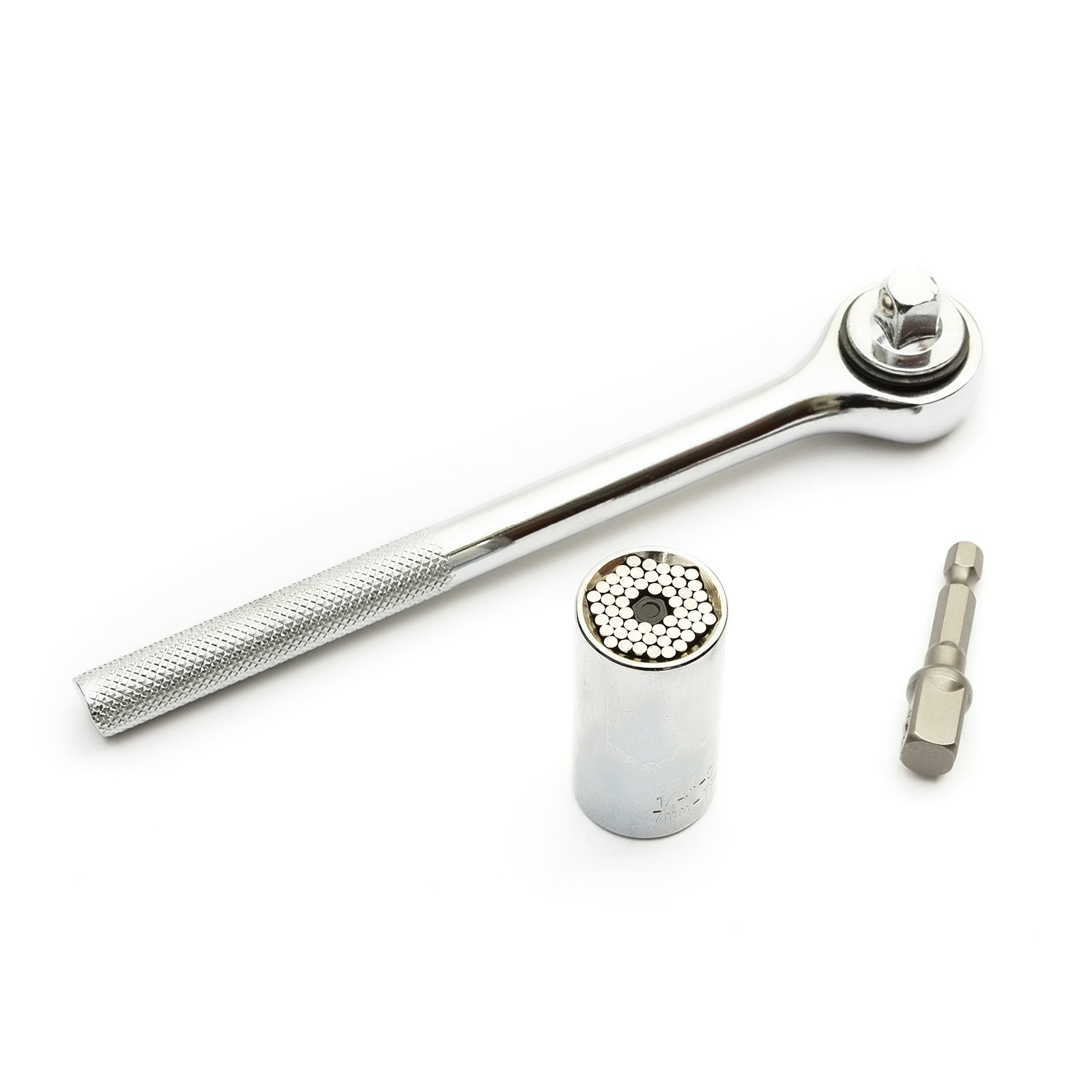 Keypoint Universal Gripper Socket Adapter 7-19mm Spanner Wrench Grip Jammed Screw Head