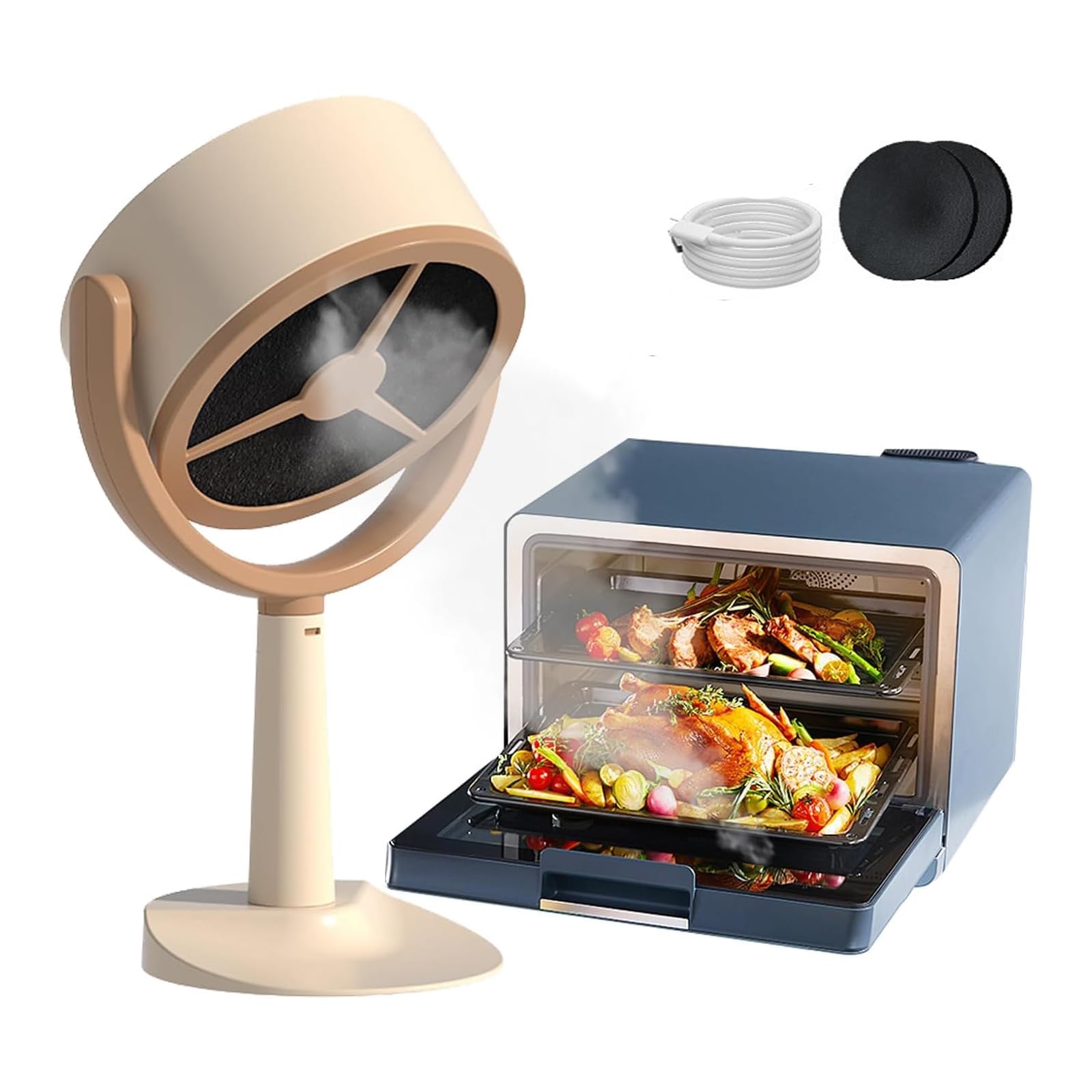 T979 卓上レンジフード ポータブル換気扇 焼肉煙吸引機 Amazon.co.jp: 卓上レンジフード 卓上換気扇 焼肉煙吸引機