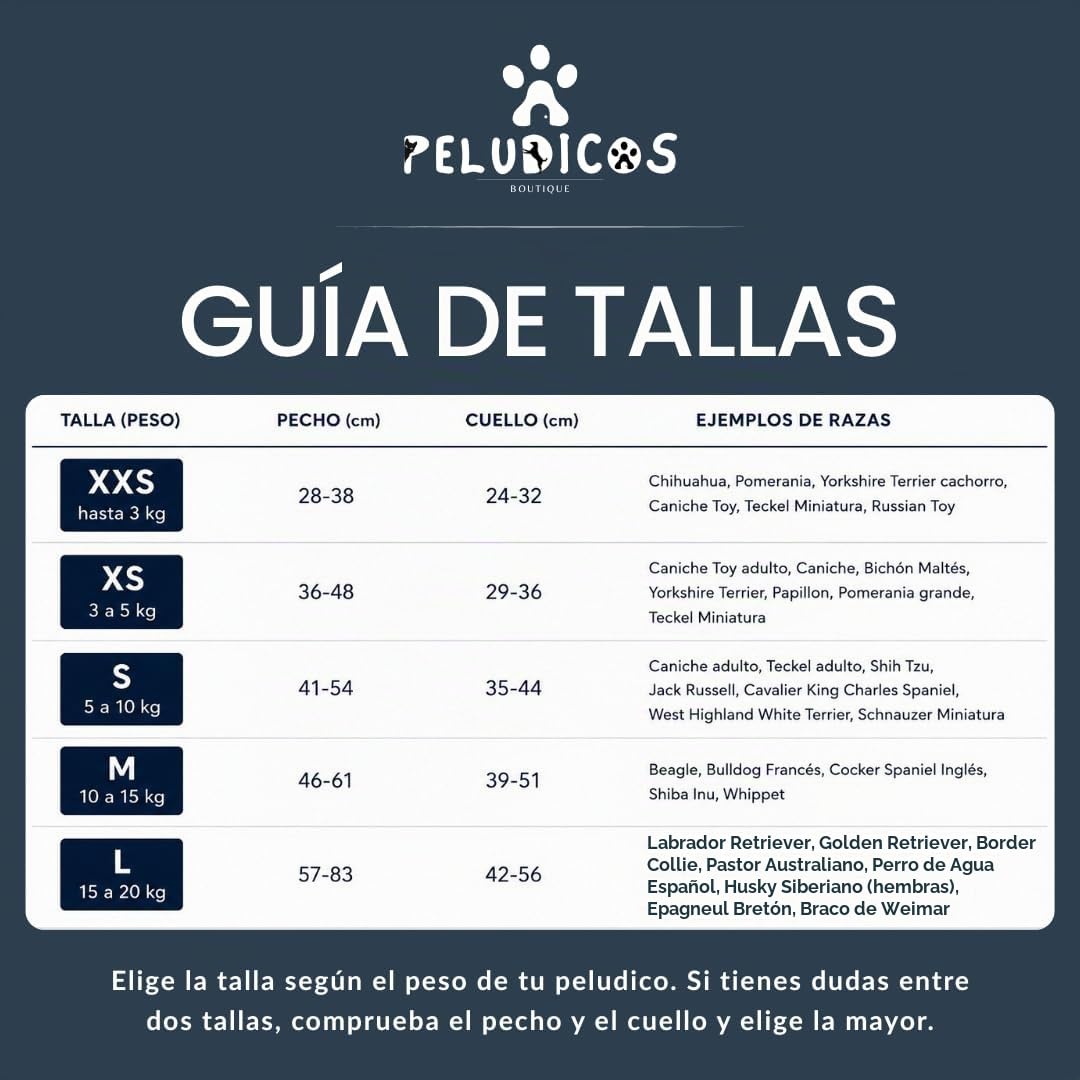 Pack Arnés,Correa y Portabolsas Caqui para Perro Ajustables de Neopreno – Diseño Vichy, Cómodos y Resistentes – 5 Tallas