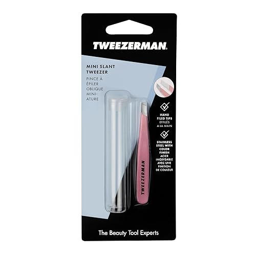 Miniatura 7 de Pinzas de Tweezerman, Mini, en forma de S, Edición Exclusiva Rosa de Té