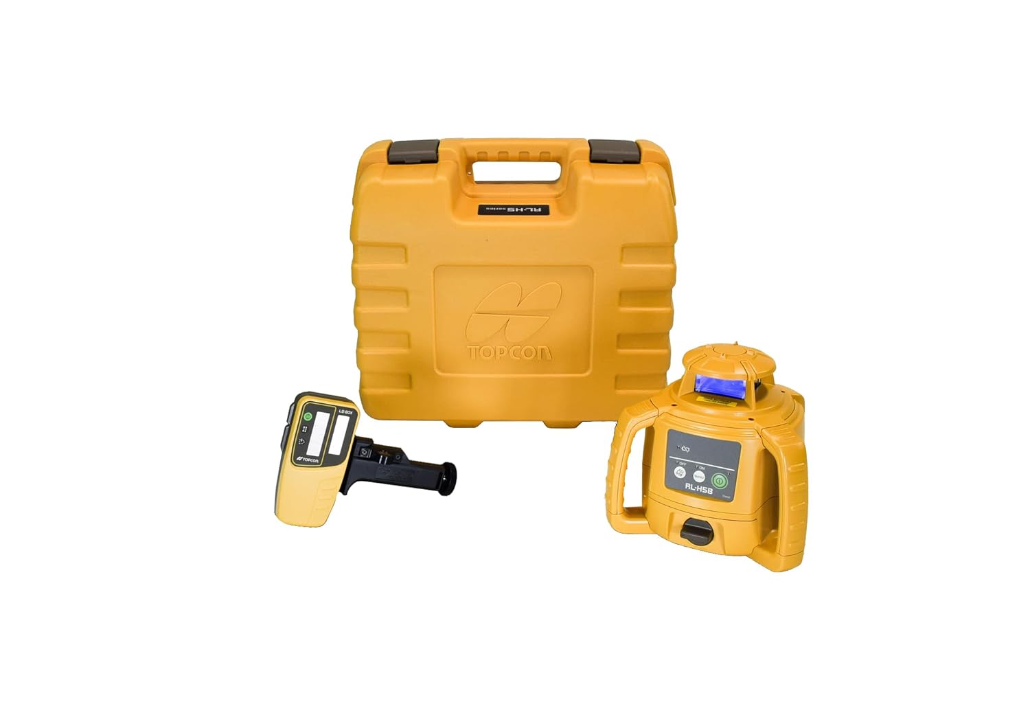 Topcon RL-H5B Leveling Horizontal Rotary Laser w/LS-80X Laser Receiver and Bonus Field Book- 1021200-73