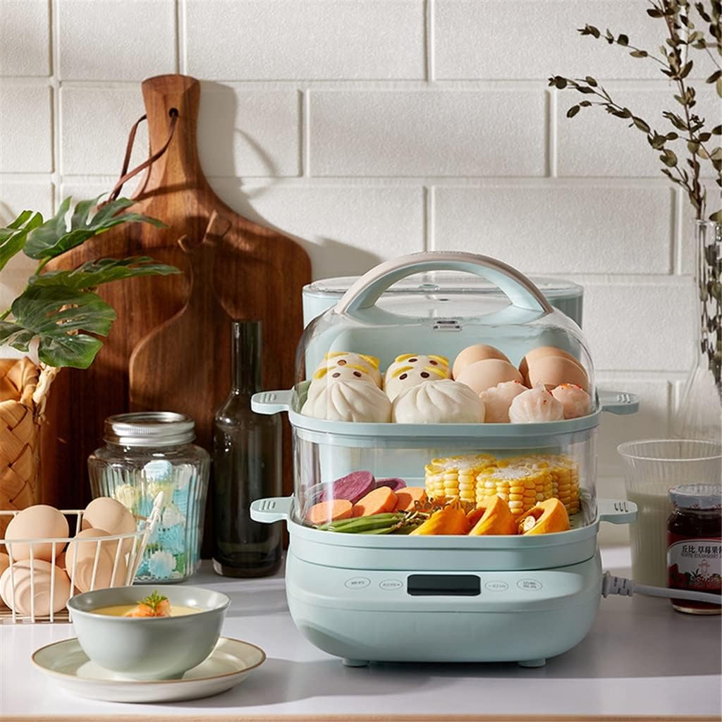 Multifunctional Heat Preservation Breakfast Machine Electric Food Steamer Reservation PP Material Layer