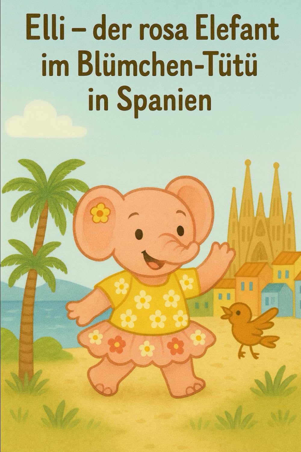 Elli der rosa Elefant im Blümchen Tütü: in Spanien