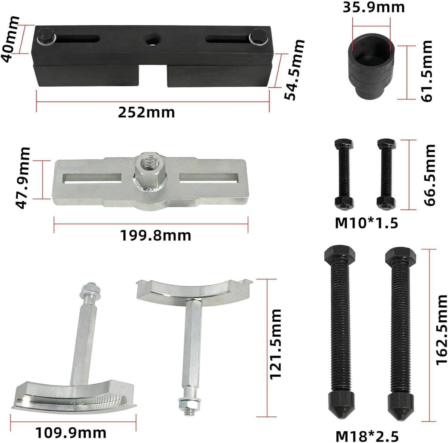 Automatic Transmission Actuator Tool Kit Featuring Clutch Repair Accessories Direct Replacement Sturdy Suitable for Mechanics Transmission, Removal