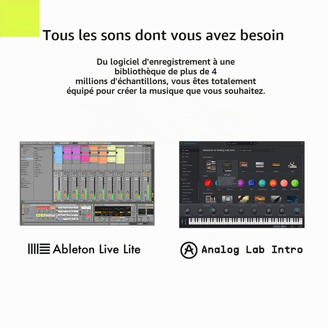 Arturia KeyStep Noir – Clavier de contrôle MIDI et séquenceur polyphonique 6570