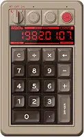 8Bitdo Teclado Numérico Mecânico Retrô De 18 Teclas, Compatível Com Pc E Modo Calculadora Padrão, Hot-Swappable, Botão Atalho, Bluetooth/2.4G/Com Fio Para Windows Android - Edição C64