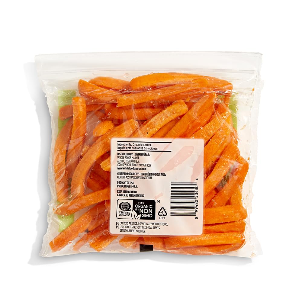 365 by Whole Foods Market Organic Carrot Sticks, 12 OZ | Grocery