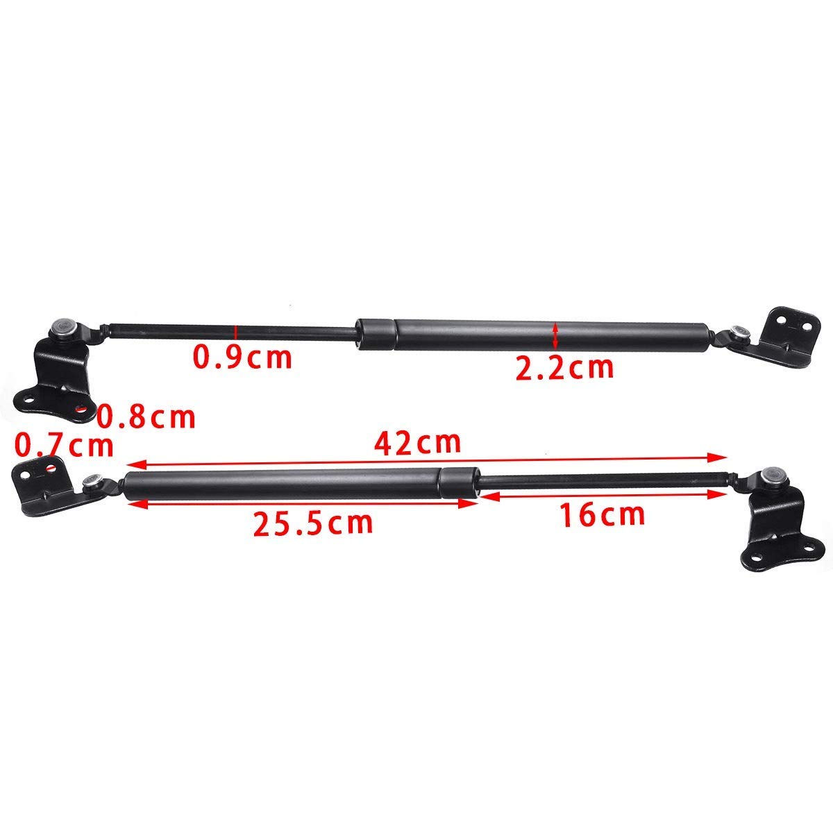 2 Pezzi Fro Engi Cover Bonnet Hood Shock Lift Struts Bar SuppoArm Molla idraulica a Gas per Hyundai Terracan 2001-2006