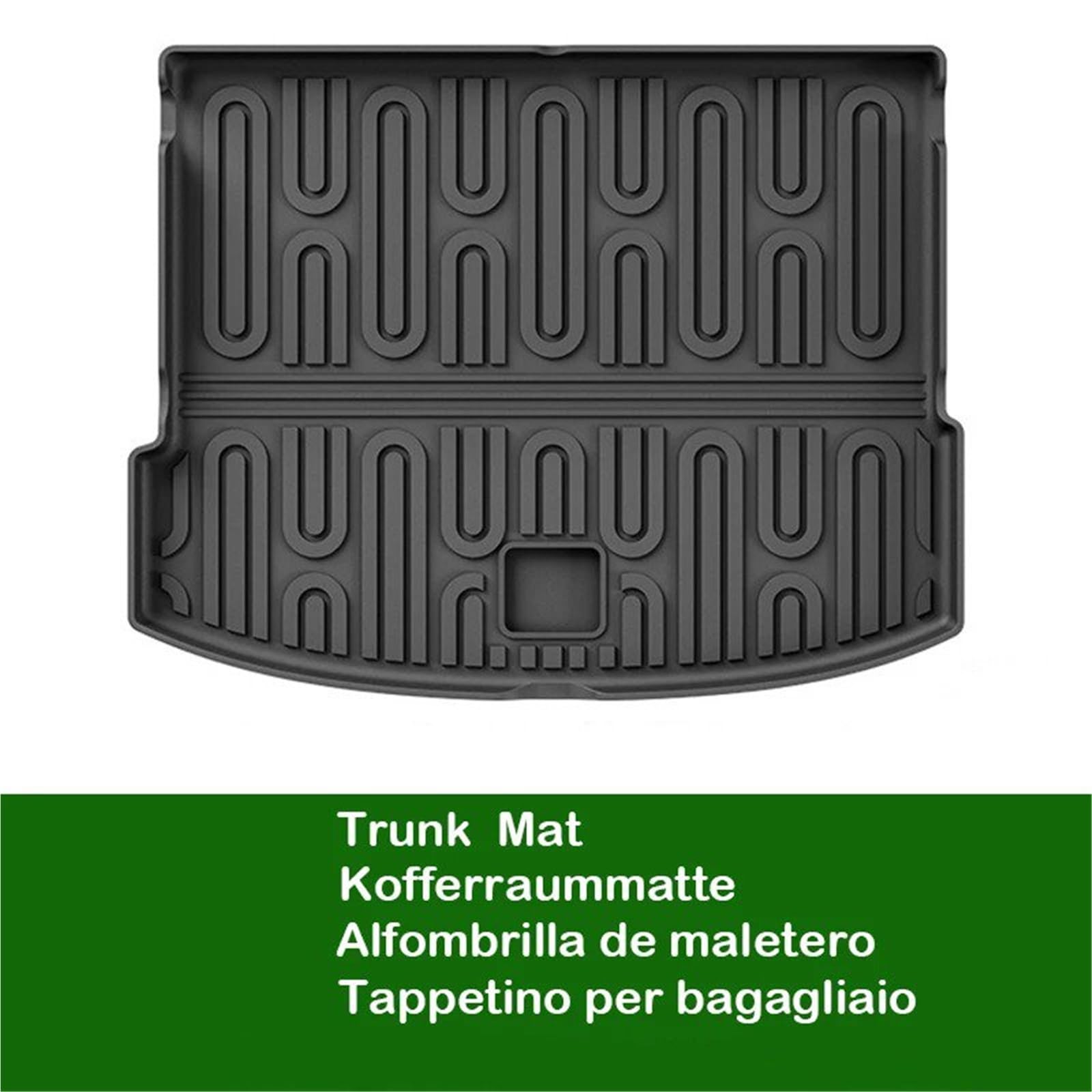 Completo Alfombrillas Coche para Smart 5 2024-2025 Alfombrillas Coche para Maletero Protector Carga Antideslizantes Impermeables Kit Alfombras(Trunk Mat)