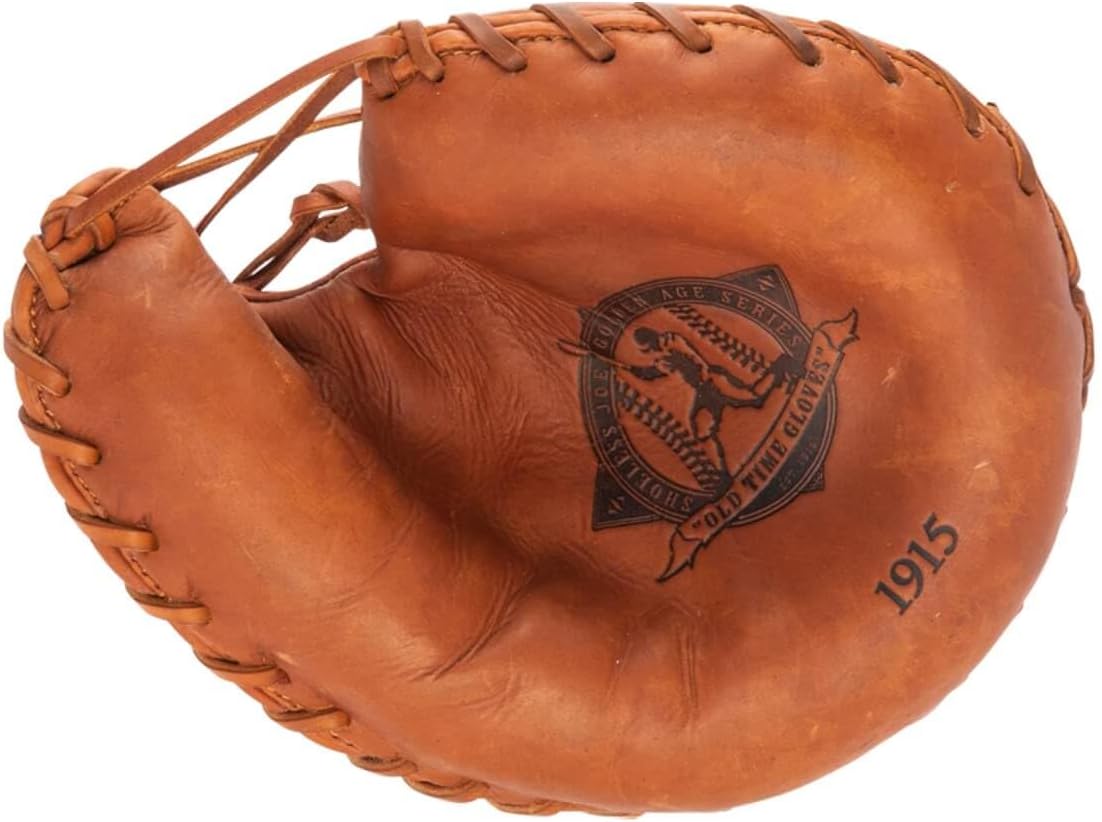 Shoeless Joe Gloves 1915 Catchers Mitt, Brown, Right Handed