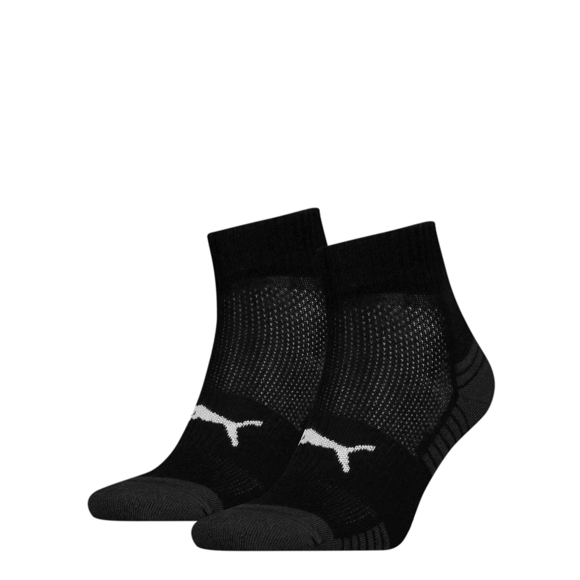Puma Cushioned Quarter Socken Black 35/38