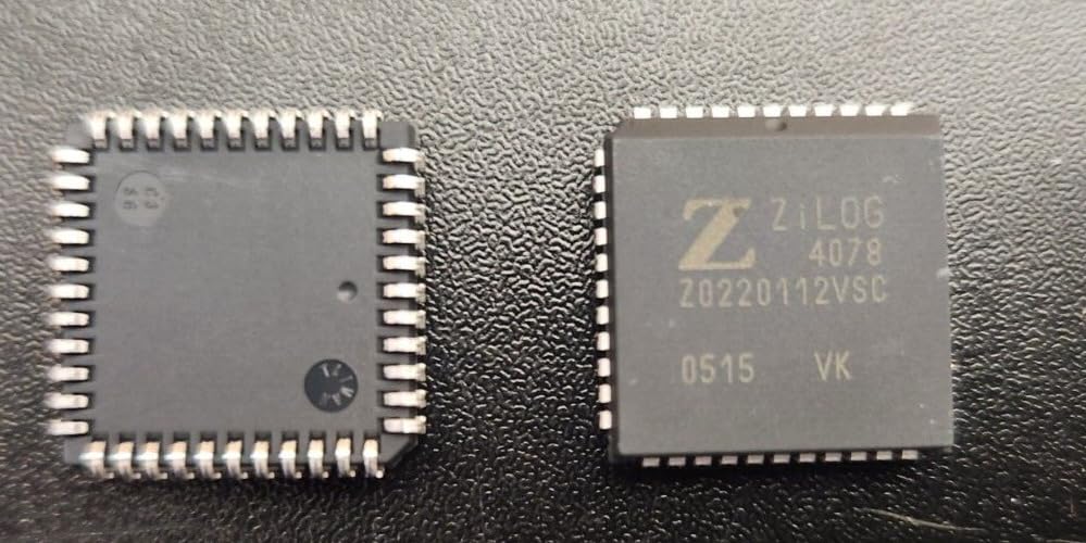 (3 PC) Z0220112VSCR4078 ZILOG IC Modem 2400BPS DSP AFE 44-PLCC