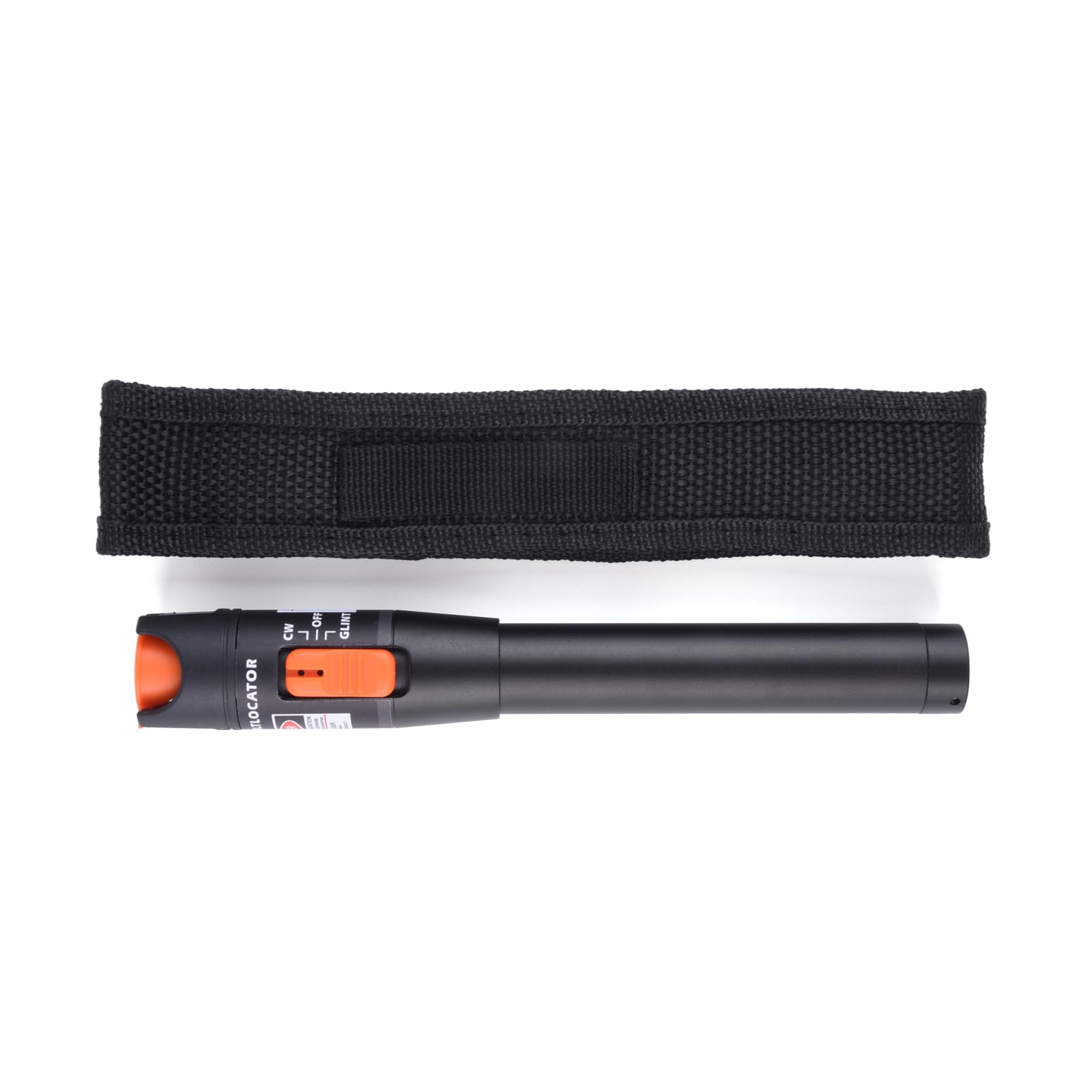 Glasfaser Tester 100mW 100KM Visual Fault Locator Glasfaserkabel Tester Fiber Optische, 100KM VFL Glasfaser für 2,5 mm SC/FC/ST-Stecker Glasfaserprüfung, Gelb