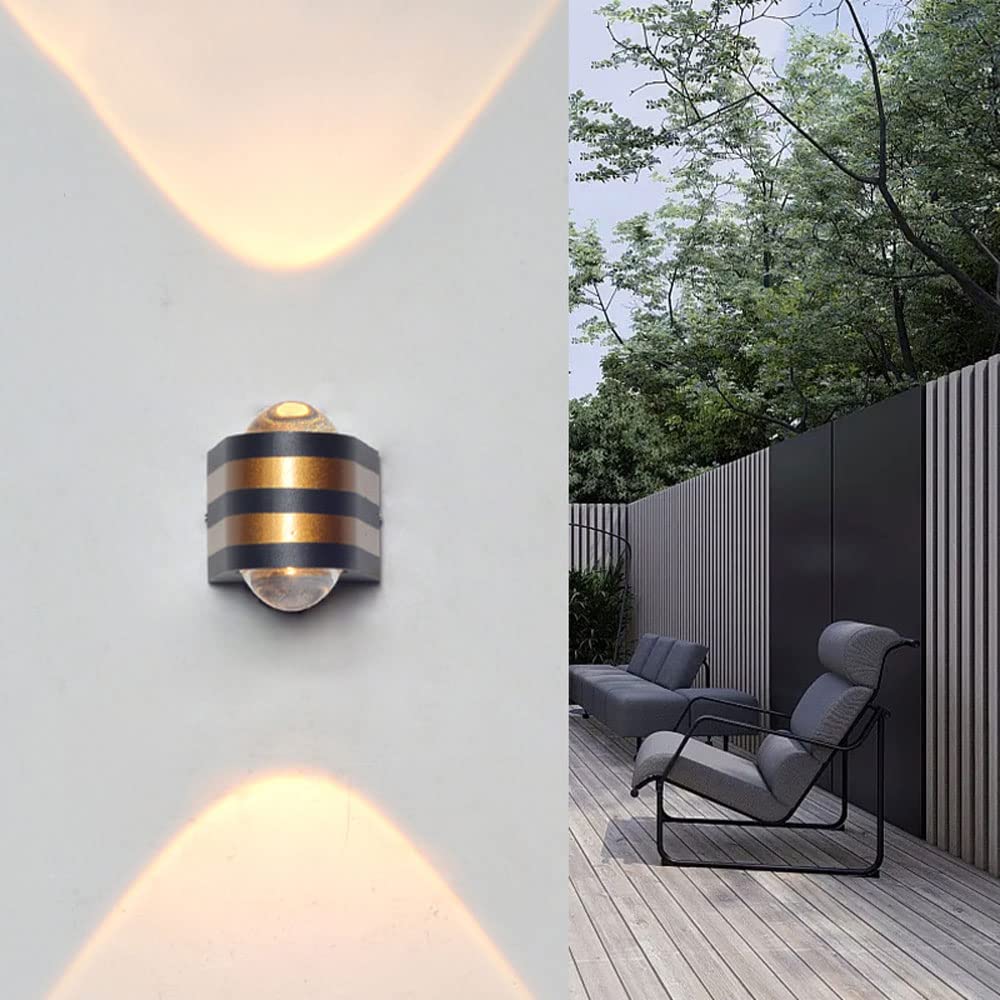 Amazon.com: ZWPAYF Lámpara de pared LED de diseño de triángulo