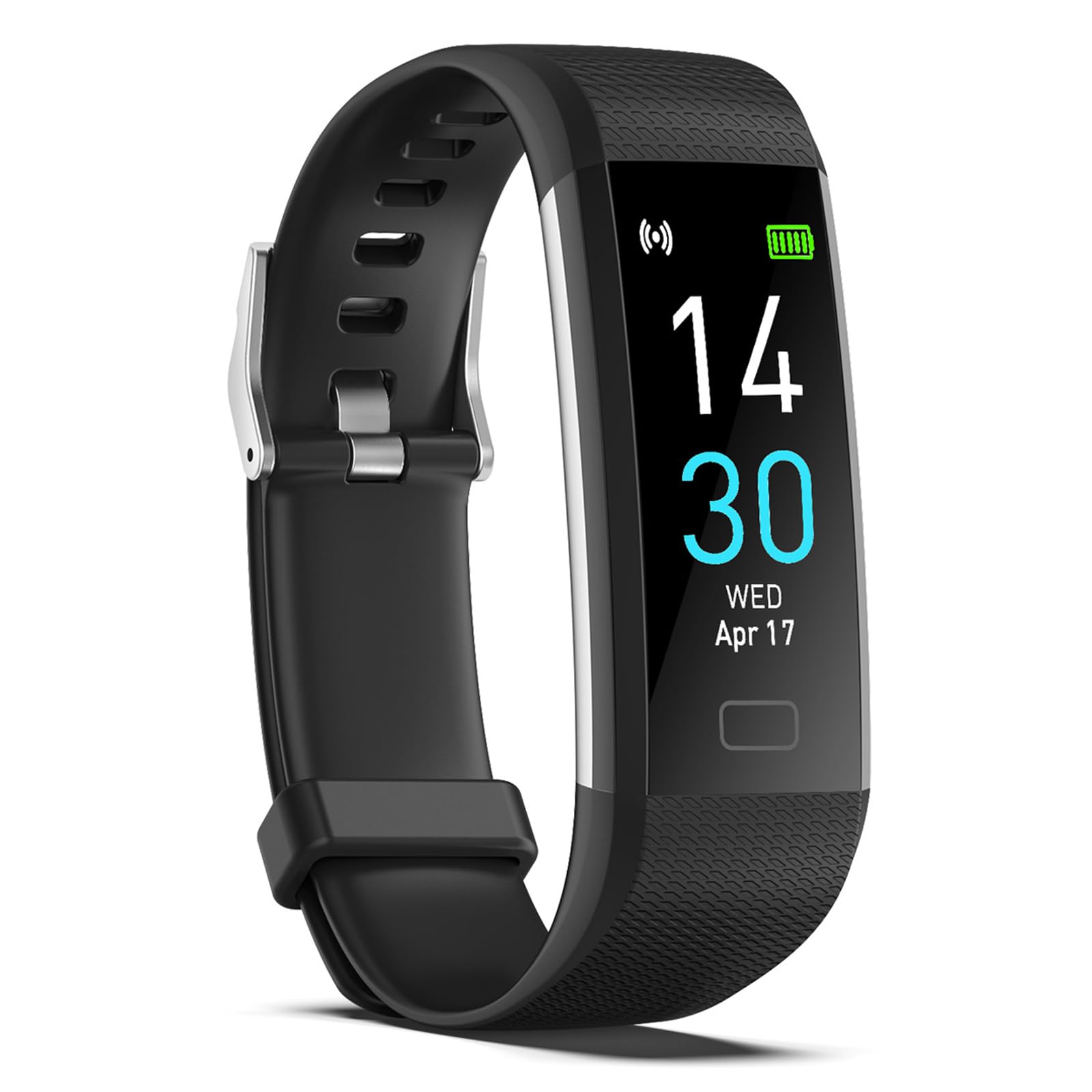 AKEDA Smart Watch with 0.96'' Screen, USB Direct Charge Fitness Tracker with Heart Rate, Sleep & Step Counter – Lightweight Activity Bracelet for Women & Men, Ideal for Daily Fitness, Work and Travel