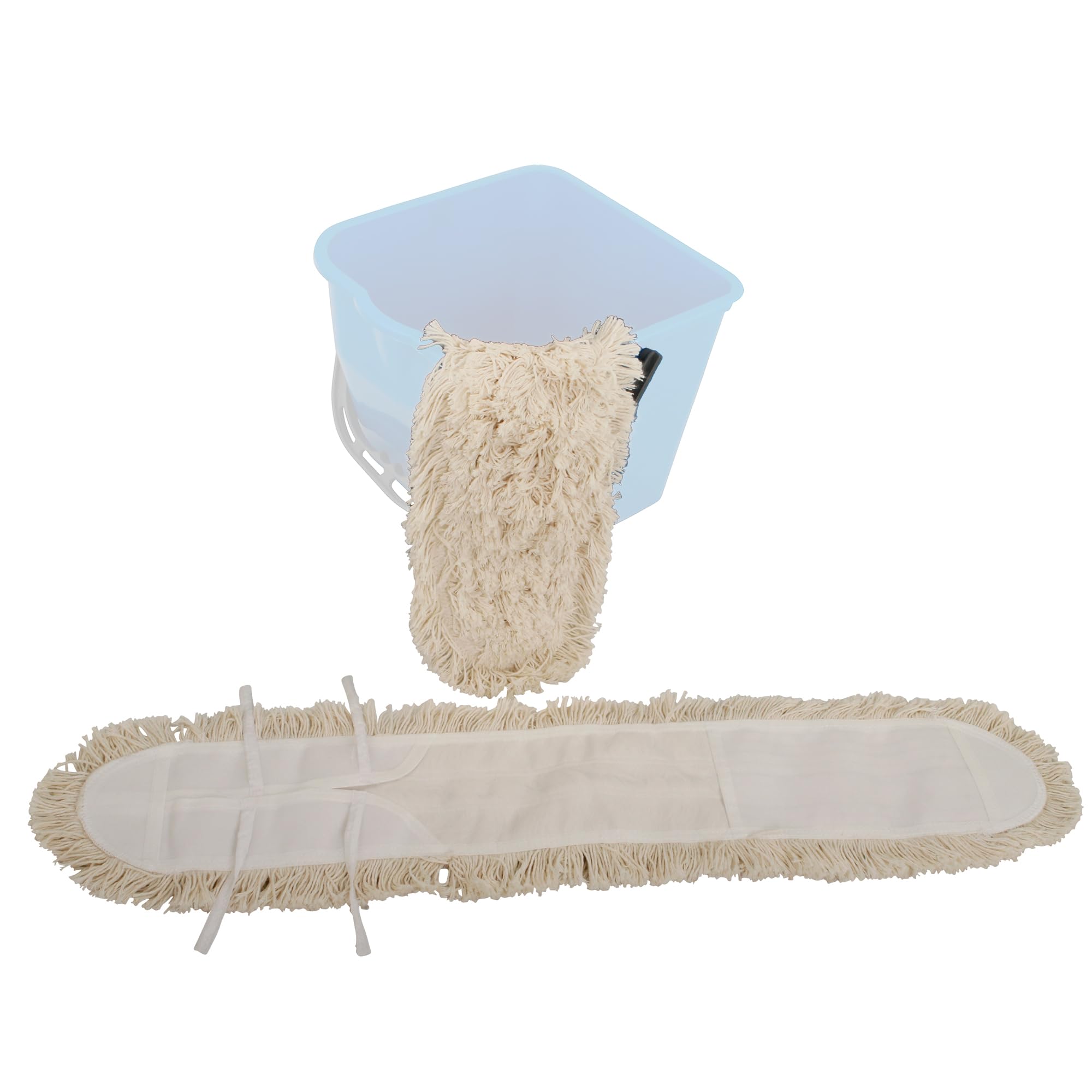 Wischbezug Tufting 80 cm Ersatzmopp Baumwolle Polyester