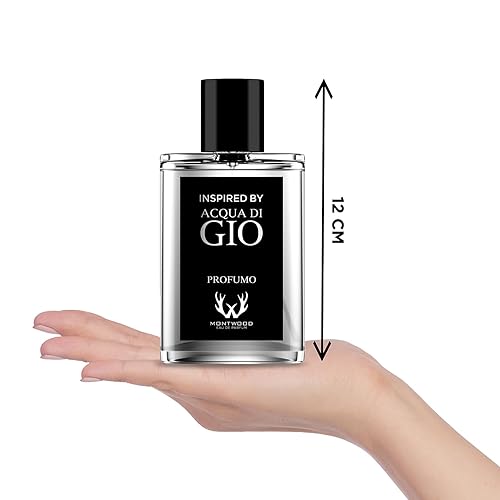 Miniatura 3 de Eau de Parfum  Fragancia acuática de larga duración para hombres  Perfume Spray de 3.4 fl oz con muestra de perfume adicional de 0.5 fl oz