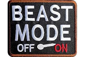 Beast Mode On - Hook and Loop Morale Patch