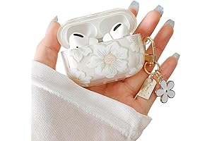 MINSCOSE Compatible with AirPods Pro 2nd Generation Case for Women