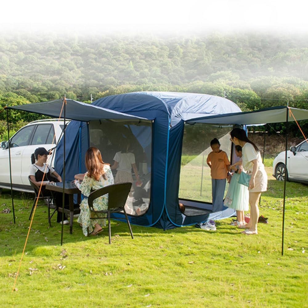 Amazon.co.jp: Fengzel Outdoor カーサイドテント 200*200*200CM