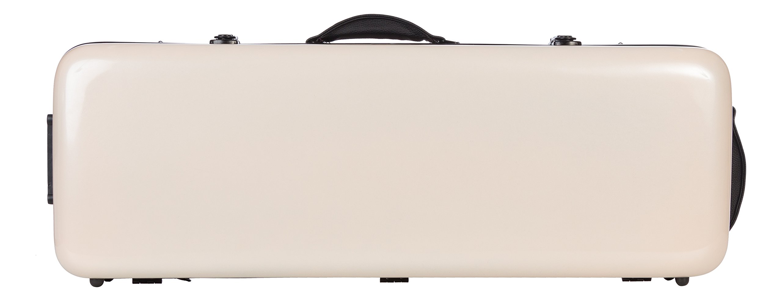Custodia per Viola Fiberglass 38-43 Oblong perla M-case + borsa musicale